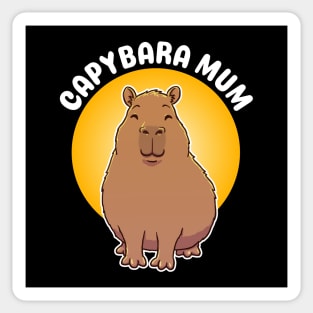 Cute Capybara Mum Sticker